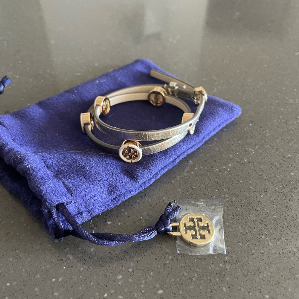 Tory Burch Gold and Silver Women's Watch